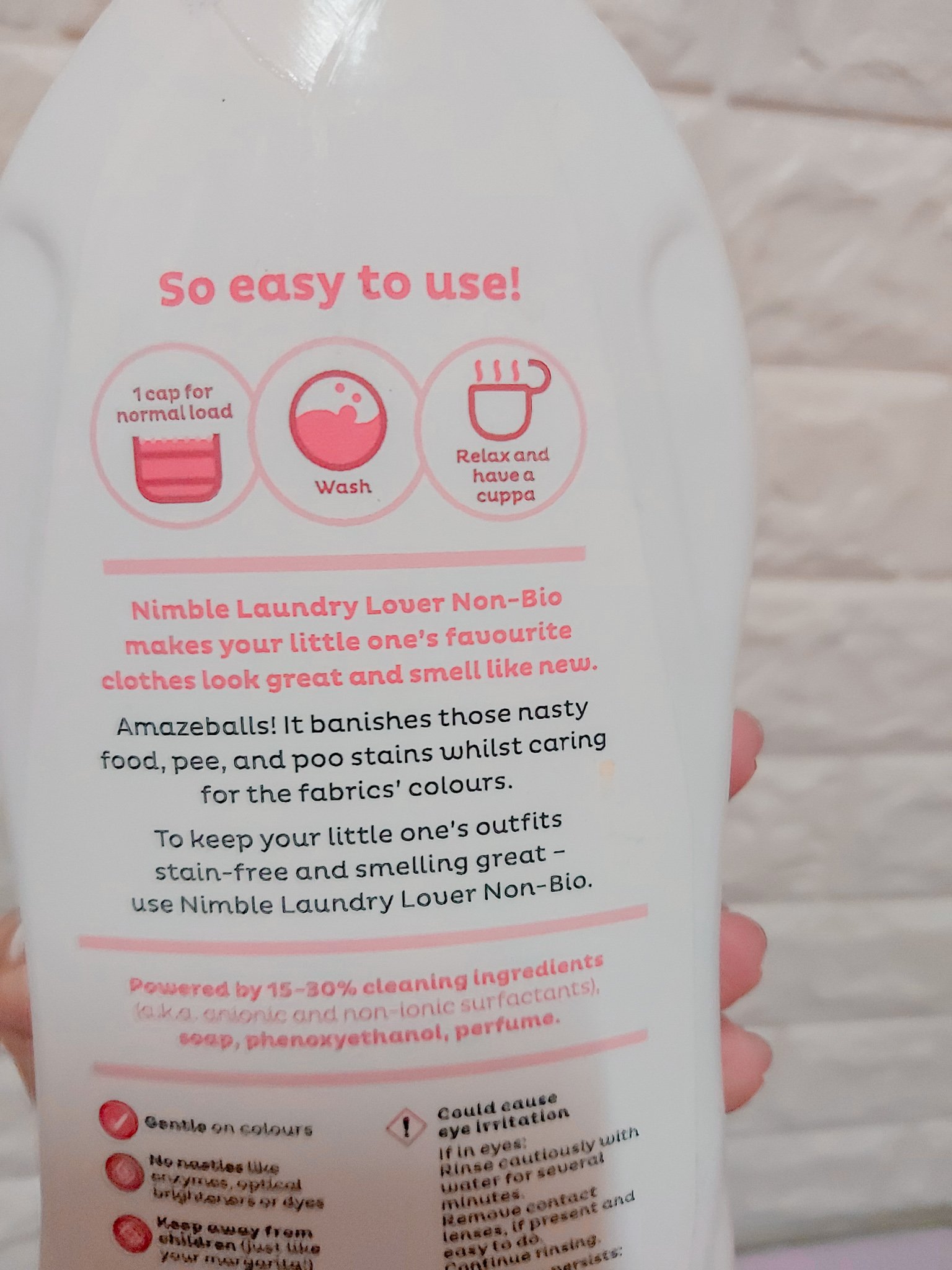 Product Review: Nimble Babies Laundry Lover | MommyErikaJane.com